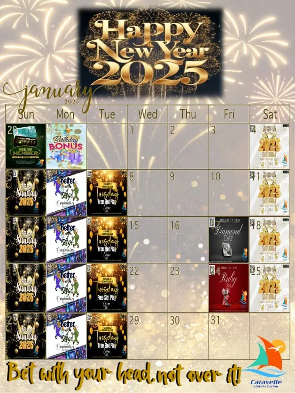 May Events at Caravelle Casino